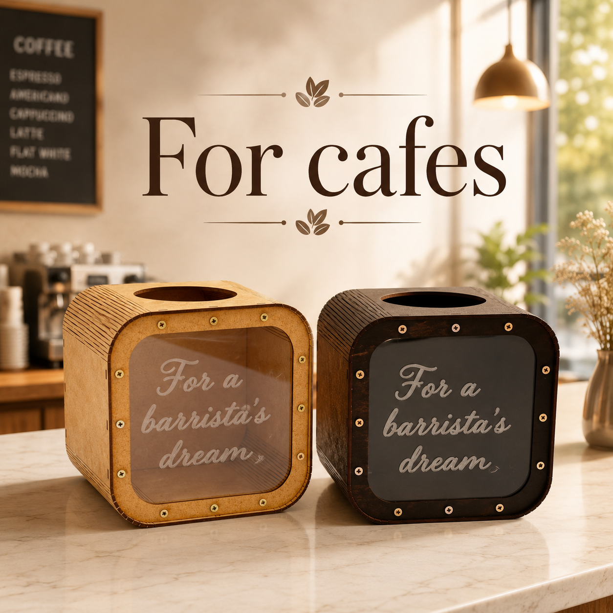 For cafes