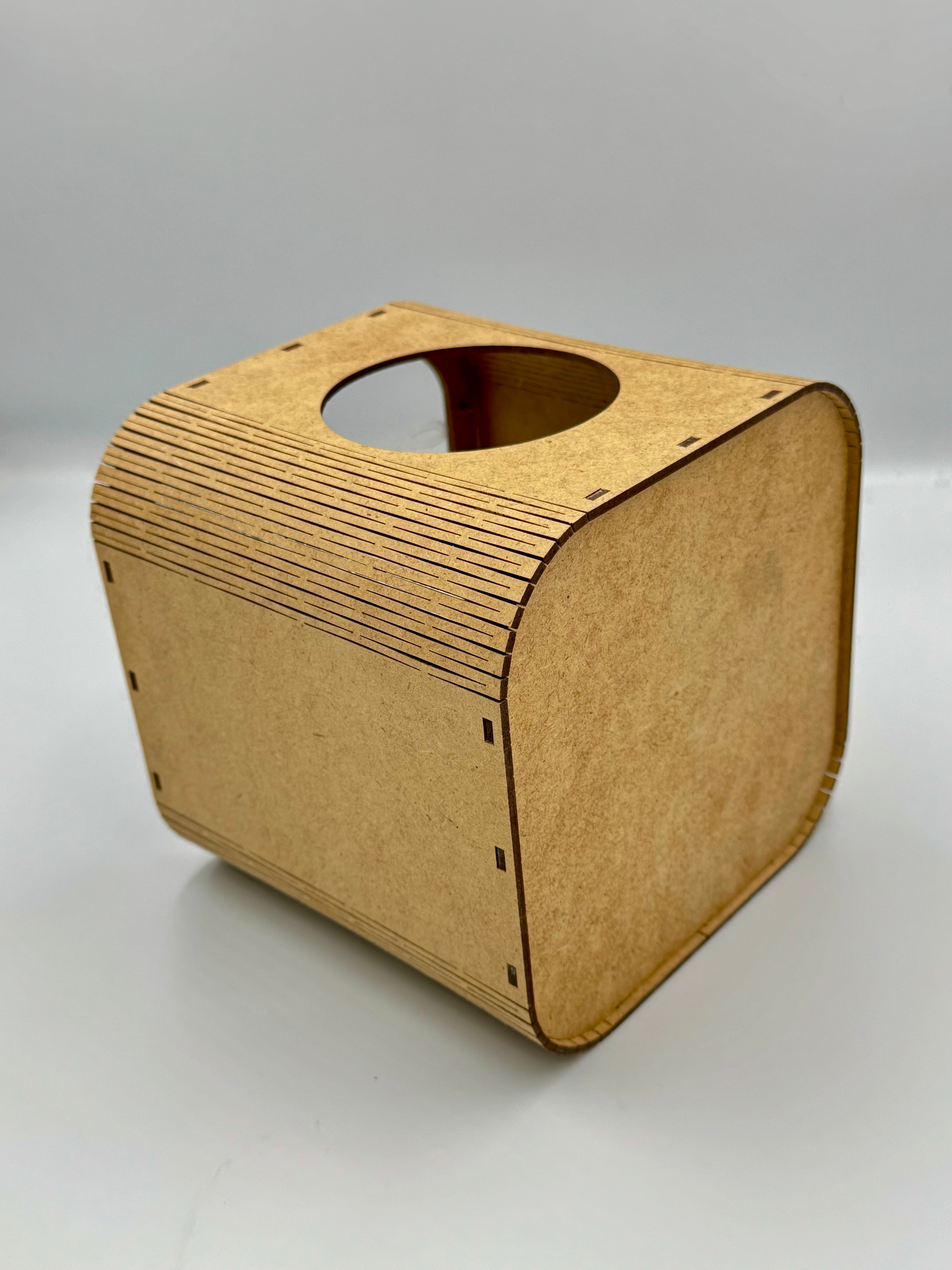 Tip Jar. Wooden tip collection box